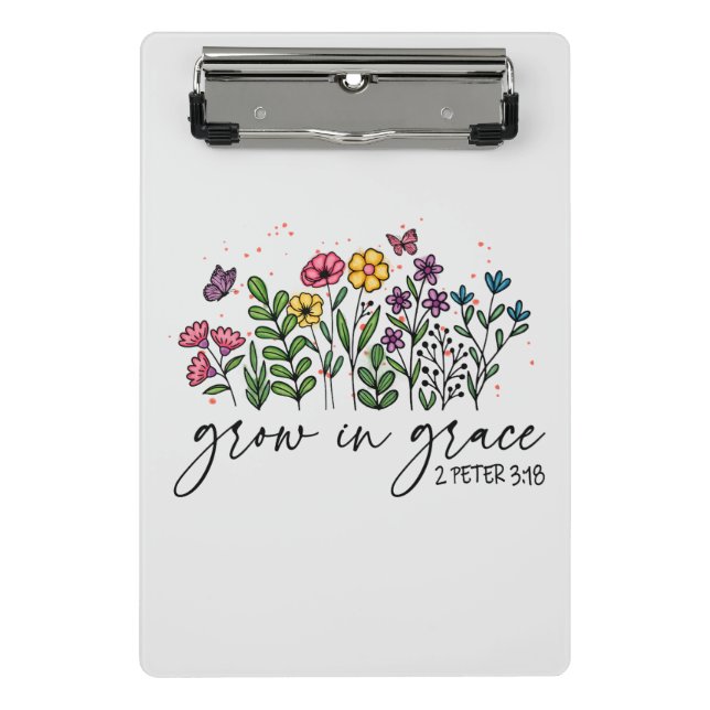 Minicarpeta De Pinza Crecer en Grace (Anverso)