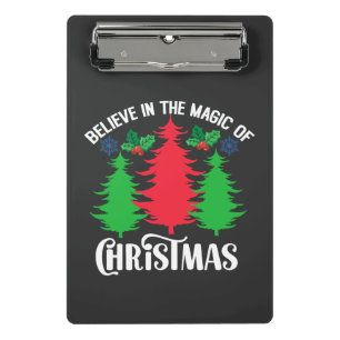 Minicarpeta De Pinza Creer en la magia de los Navidades-82309w