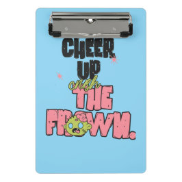 MINICARPETA DE PINZA CRUSH THE FROWN CHEER UP MINI CLIPBOARD