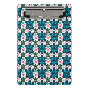 Minicarpeta De Pinza Cuaderno de Patrón Continuo de Tortuga Adorable y