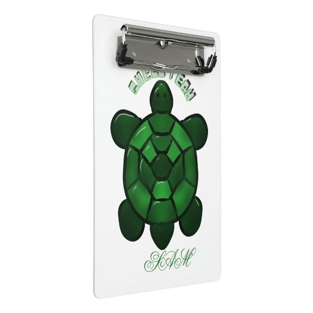 Minicarpeta De Pinza Custom and personalized Cute Turtle  (Angular)