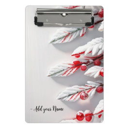 Minicarpeta De Pinza Custom Christmas