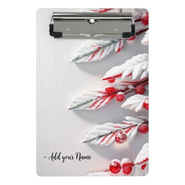 Minicarpeta De Pinza Custom Christmas (Anverso)