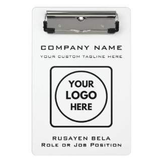 Minicarpeta De Pinza Custom Company Logo Mini Pro clipboard