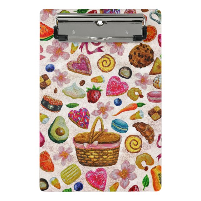 Minicarpeta De Pinza Cute Pastry Confections Sweets (Anverso)