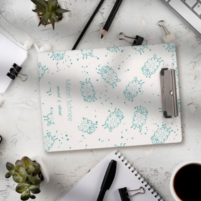 Minicarpeta De Pinza Cute Sheep – Whimsical Seamless Pattern (Subido por el creador)