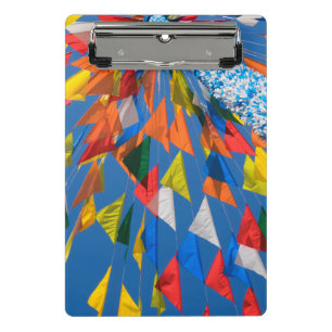 Minicarpeta De Pinza Decoración de banderas triangulares