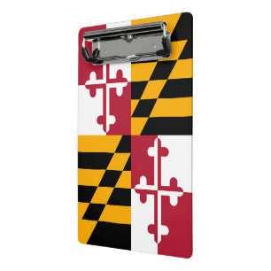 Minicarpeta De Pinza Decoración estilo bandera del estado de Maryland