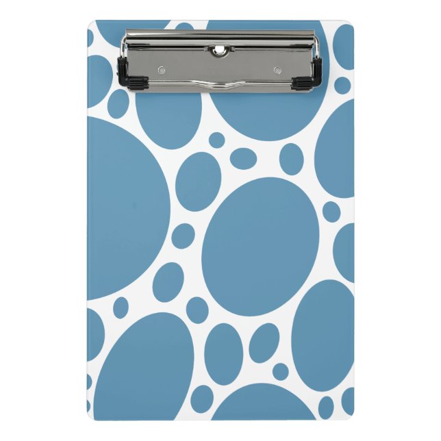 Minicarpeta De Pinza Denim Bubbles (Anverso)