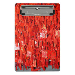 Minicarpeta De Pinza Deseos rojos