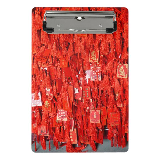 Minicarpeta De Pinza Deseos rojos (Anverso)