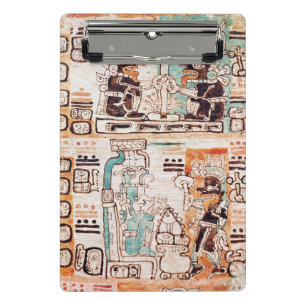 Minicarpeta De Pinza Detalle de un códice maya