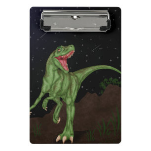 Minicarpeta De Pinza Dinosaurio - Noche prehistórica