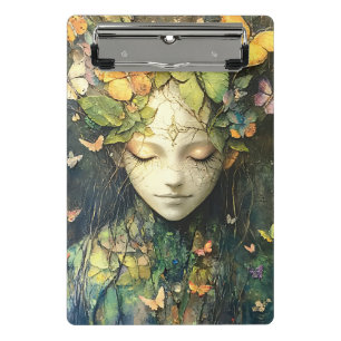 Minicarpeta De Pinza Diosa del Bosque Encantado con Mariposas (2)