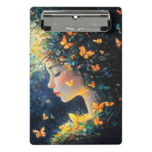 Minicarpeta De Pinza Diosa del Bosque Encantado con Mariposas (5)