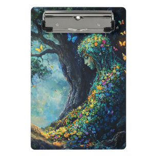 Minicarpeta De Pinza Diosa del Bosque Encantado con Mariposas (6)