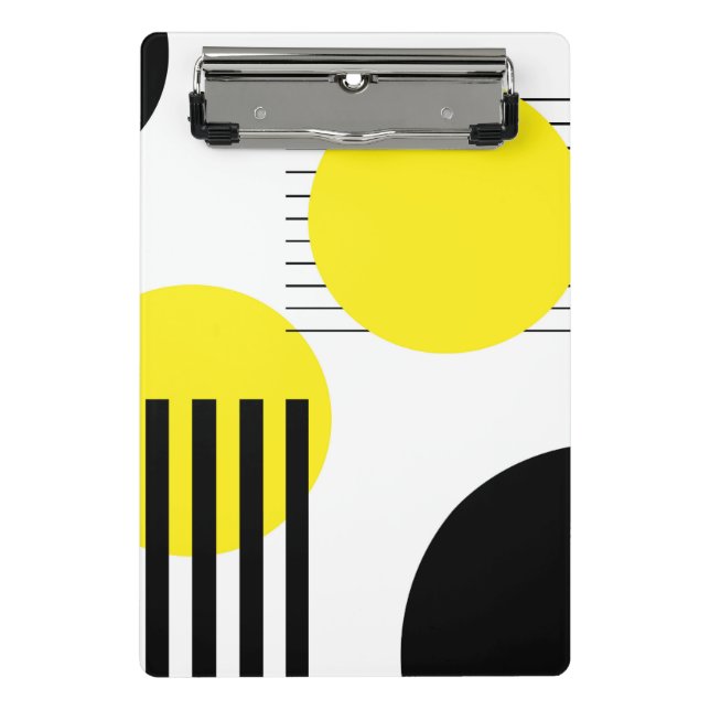 Minicarpeta De Pinza Diseño abstracto (Anverso)