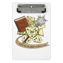 Diseño de dados de clérigo