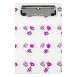 Minicarpeta De Pinza Diseño de flores