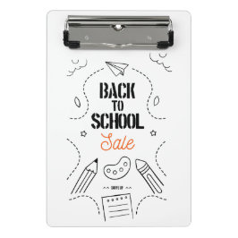 Minicarpeta De Pinza Diseño de tipografía de vuelta al cole