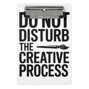 Minicarpeta De Pinza Diseño de tipografía del proceso creativo