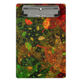 Minicarpeta De Pinza Diseño decorativo colorido de otoño