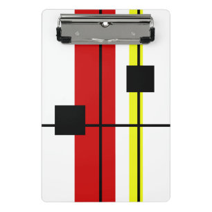 Minicarpeta De Pinza Diseño geométrico