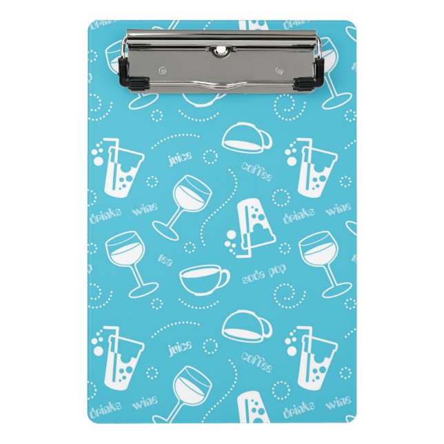 Minicarpeta De Pinza Diversas bebidas (Anverso)