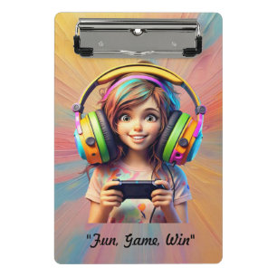 Minicarpeta De Pinza "Divertida Game Adventure"