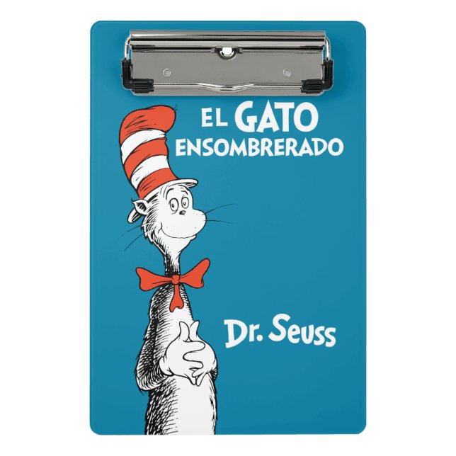 Minicarpeta De Pinza Dr. Seuss El Gato con Sombrero (Anverso)