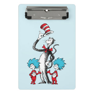 Minicarpeta De Pinza Dr. Seuss   El gato en el sombrero, Cosita Uno y C