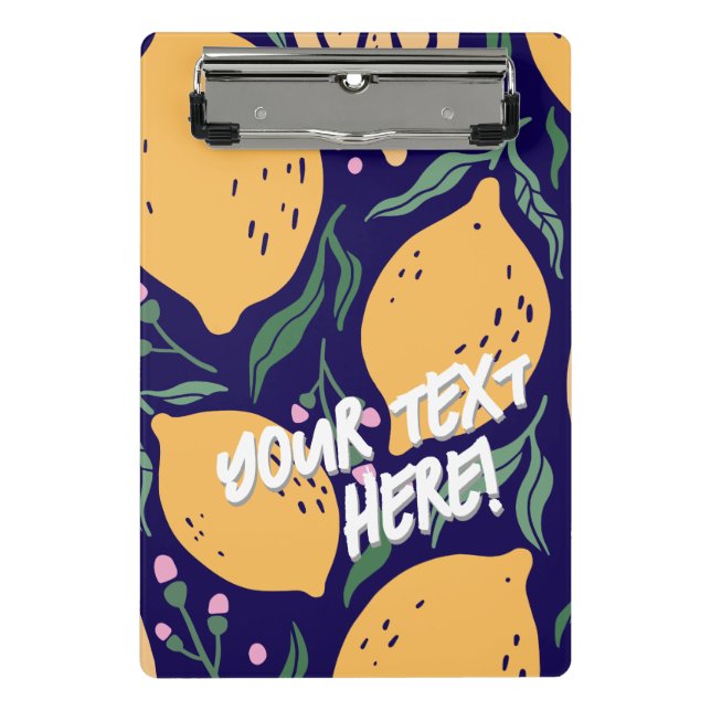 Minicarpeta De Pinza Dreamy Lemons (Anverso)