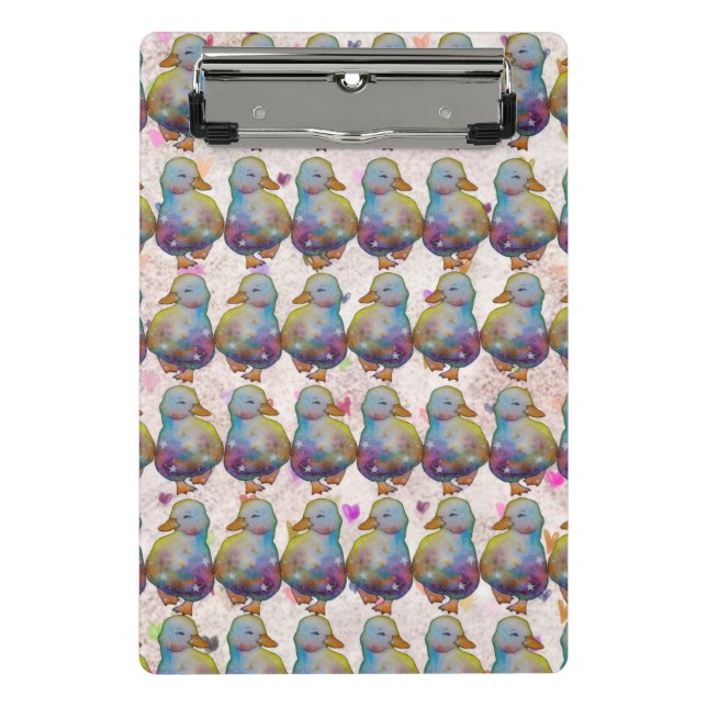 Minicarpeta De Pinza Duck named Rainbow (Anverso)