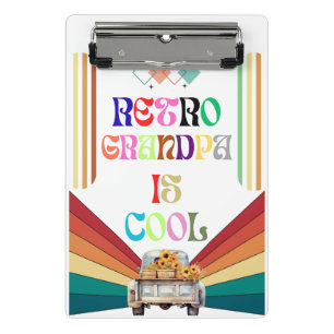 Minicarpeta De Pinza El abuelo retro es Guay