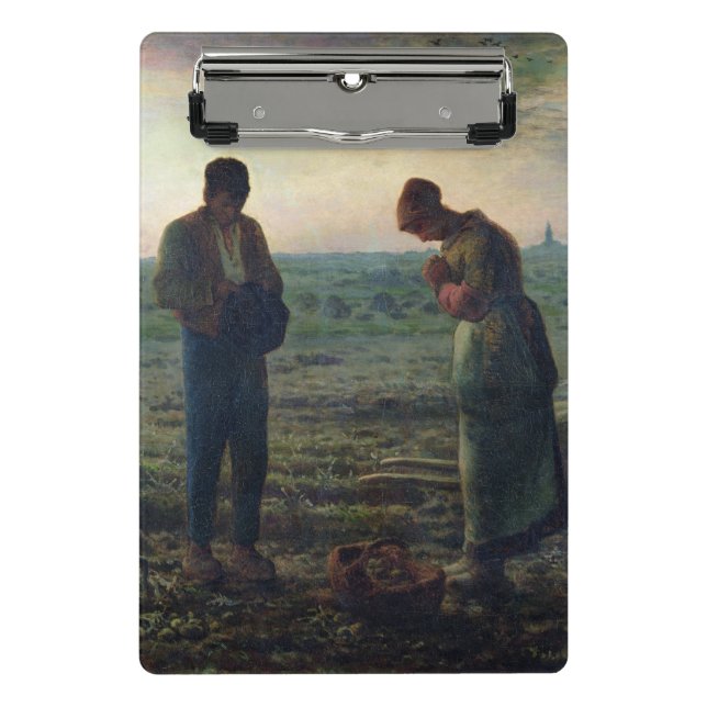 Minicarpeta De Pinza El ángelus, 1857-59 (Anverso)