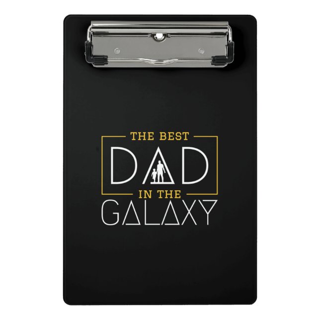 Minicarpeta De Pinza El mejor papá de la galaxia (Anverso)