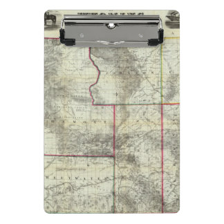 Minicarpeta De Pinza El nuevo mapa de Holt, Wyoming