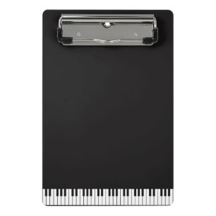 Minicarpeta De Pinza El piano cierra el mini tablero