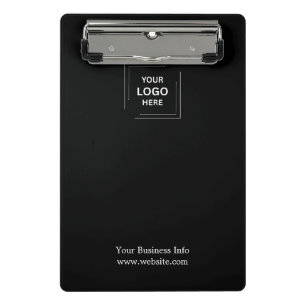 Minicarpeta De Pinza Empresa Corporativa Negocio Logotipo Personalizado