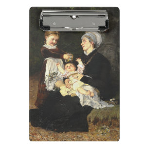 Minicarpeta De Pinza En Ammes Besøg - Bertha Wegmann Bella Artes