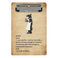 Enfermera de fondo de vintage divertida