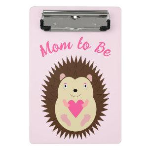 Minicarpeta De Pinza Erizo Bebé Niña Rosa Bonita Futurama Mamá