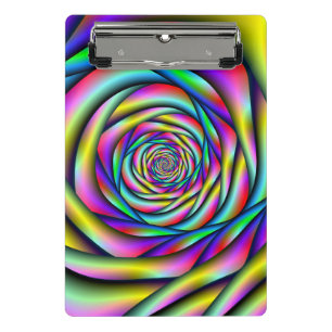 Minicarpeta De Pinza Espiral arcoiris
