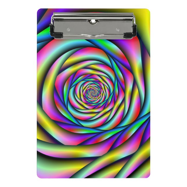 Minicarpeta De Pinza Espiral arcoiris (Anverso)