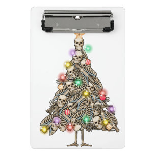 Minicarpeta De Pinza Esqueleto divertidísimas escenas de Navidad feas