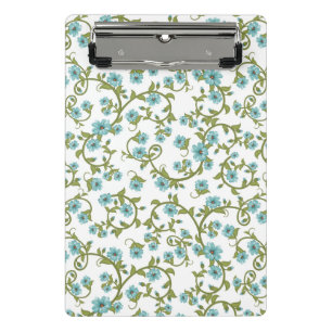 Minicarpeta De Pinza Estampado de flores 6