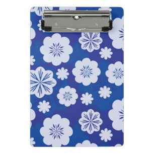 Minicarpeta De Pinza estampado de plores