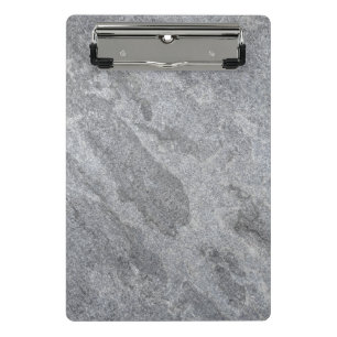 Minicarpeta De Pinza Estropinas grises de estructura de granito de pied