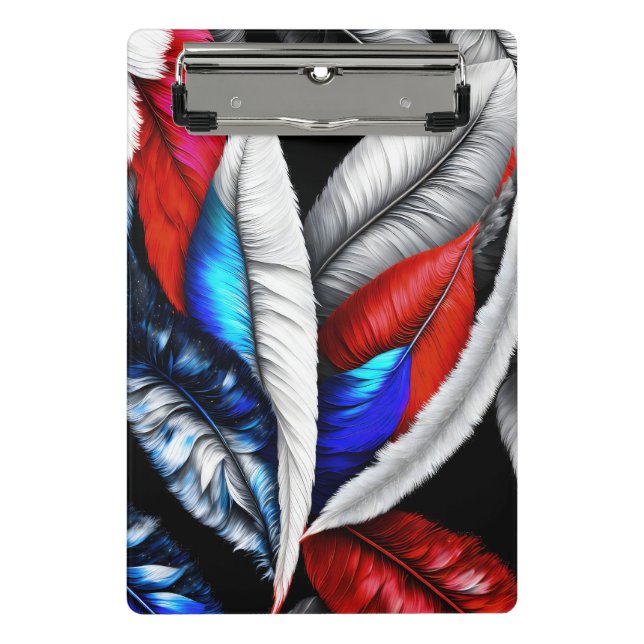 Minicarpeta De Pinza Feathers de Estados Unidos (Anverso)