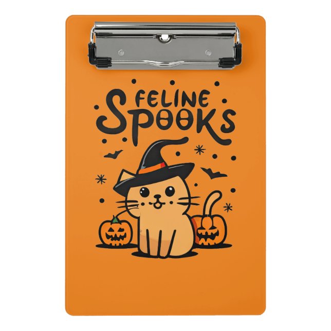 Minicarpeta De Pinza Feline Spooks (Anverso)